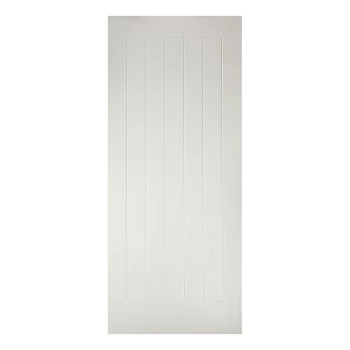 Image of LPD Mexicano Cottage Fully Finished White Composite External Front Door - 2032mm x 813mm (80 inch x 32 inch) LPD Doors GRPMEXWHI32