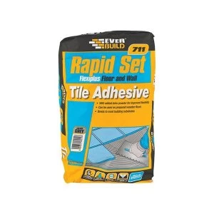 Image of Everbuild Rapid Set Flexiplus Tile Adhesive 10kg