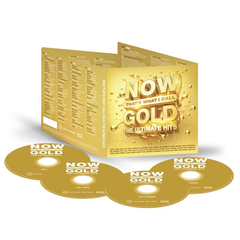 Image of NOW That's What I Call Gold: The Ultimate Hits CD / Album