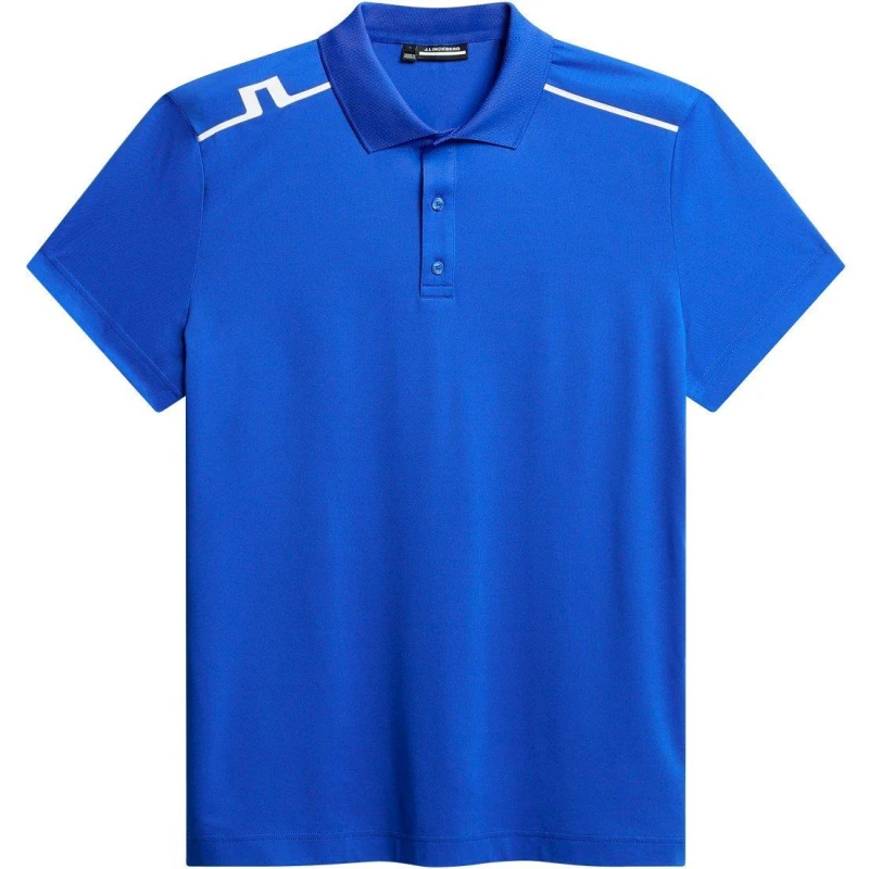 Image of J Lindeberg Lionel Polo Shirt Mens - Blue Blue S