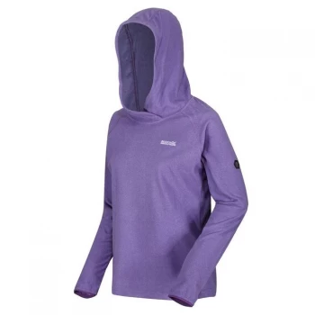 Image of Regatta Womens Montes Fleece Hoodie - PlumJam/Lilc