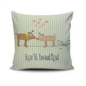 Image of NKLF-339 Multicolor Cushion Cover