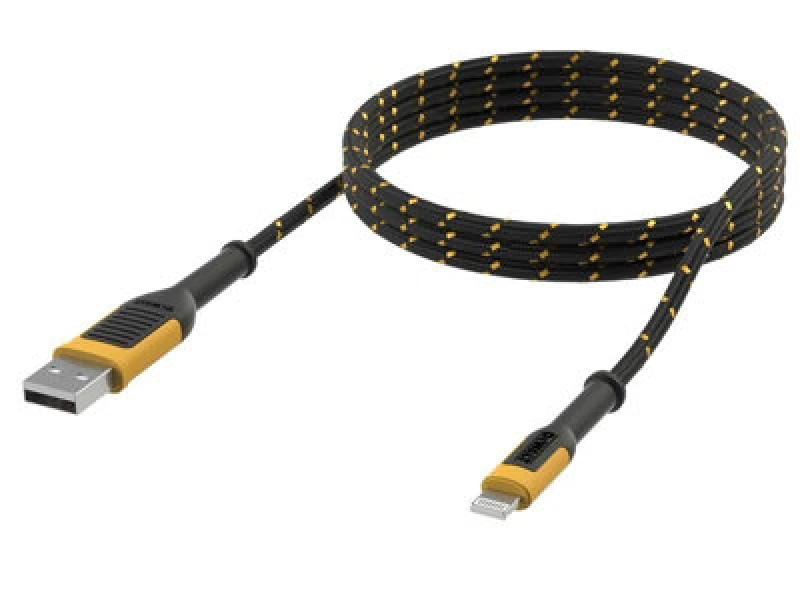 Image of DEWALT Dwg USB A To Lightning Reinforced Charging Cable 3M (10ft) Dwt1311326