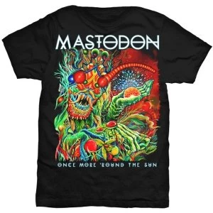 Image of Mastodon - Once More Round the Sun Unisex Medium T-Shirt - Black
