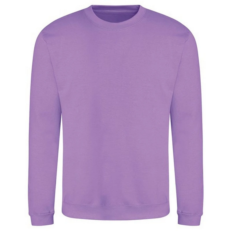 Image of AWDis AWDis Men Sweatshirt in Lavender Size: X-Small Lavender XS Male 5063238278776