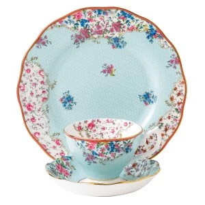 Image of Royal Albert Sitting pretty teacup saucer 20cm plate