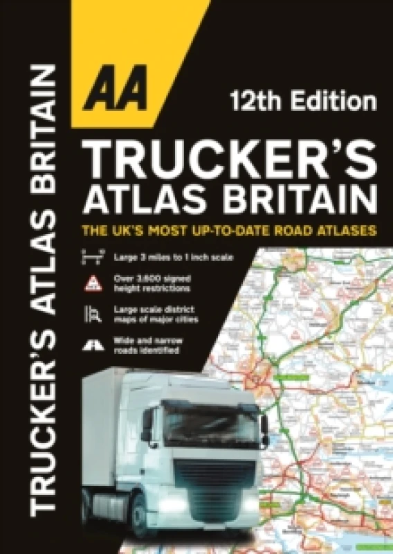 Image of AA Trucker's Atlas Britain Spiral bound