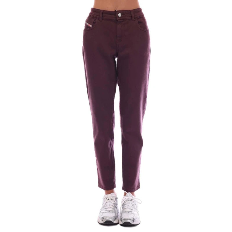 Image of Diesel 2017 Slandy Super Skinny-Fit Jeans Red female 24S