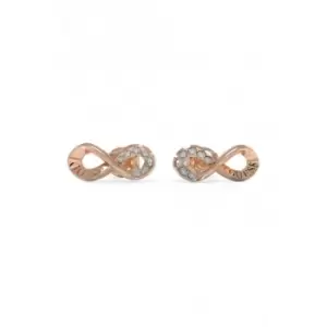Image of Ladies Endless Dream Rose Gold Earrings UBE03262RG