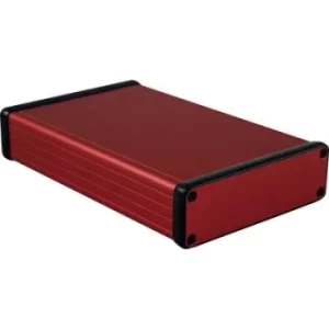 Image of Hammond Electronics 1455L1601RD 1455L1601RD Treaded casing 160 x 103 x 30.5 Aluminium Red