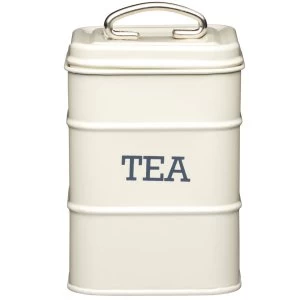 Image of Kitchencraft Living Nostalgia Tea Canister - Cream