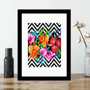 Image of SC503105410 Multicolor Decorative Framed MDF Painting