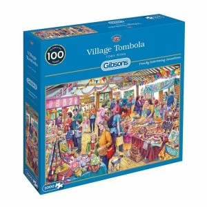 Image of Gibsons Village Tombola Jigsaw Puzzle - 1000 Pieces
