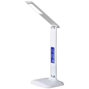 Image of Zumaline Biurkowa Integrated LED Table Lamp, White, 2700-6000K, 310Lm