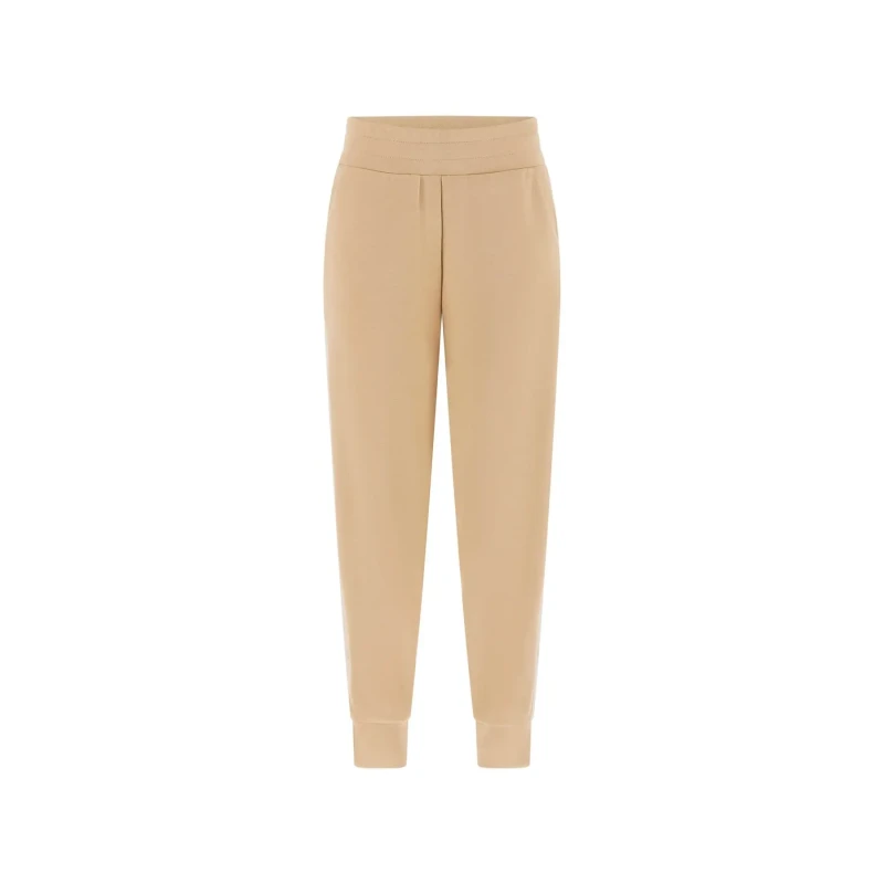 Image of Guess Womens joggers Guess Victoire Scuba Beige Female M