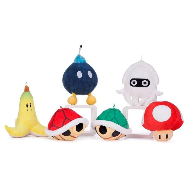 Image of Super Mario Mario Kart 36cm Soft Toy (Styles Vary) Multi