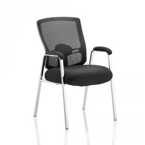 Image of Sonix Portland Visitor With Arms Straight Leg Fabric Seat Mesh Back