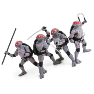 Image of Teenage Mutant Ninja Turtles BST AXN Action Figure 4-Pack Battle Damaged 13 cm