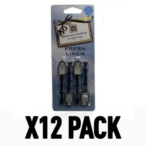 Image of Fresh Linen (Pack Of 12) English Candle Vent Stick