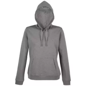 Image of NEOBLU Womens/Ladies Nicholas French Terry Hoodie (M) (Grey Marl)