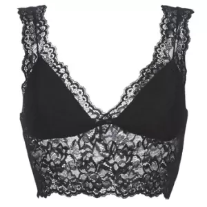Image of Pieces PCLINA womens Triangle bras and Bralettes in Black - Sizes S,L,XL,XS