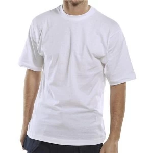 Image of Click Workwear T Shirt 180gsm M White Ref CLCTSWM Up to 3 Day Leadtime