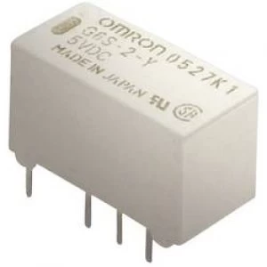 Image of PCB relays 5 Vdc 2 A 2 change overs Omron G6S 2 5