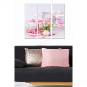 Image of MDF189754172 Multicolor Decorative MDF Painting (3 Pieces)