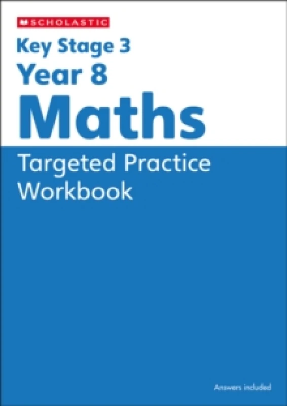 Image of KS3 Year 8 Maths Targeted Practice Workbook Paperback / softback