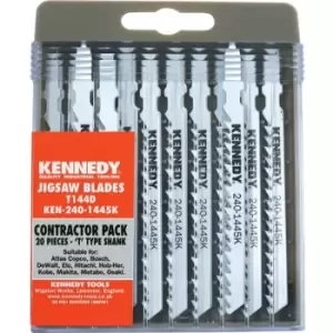 Image of Kennedy Jigsaw Blades Contractors Set (T144D) PKT-20
