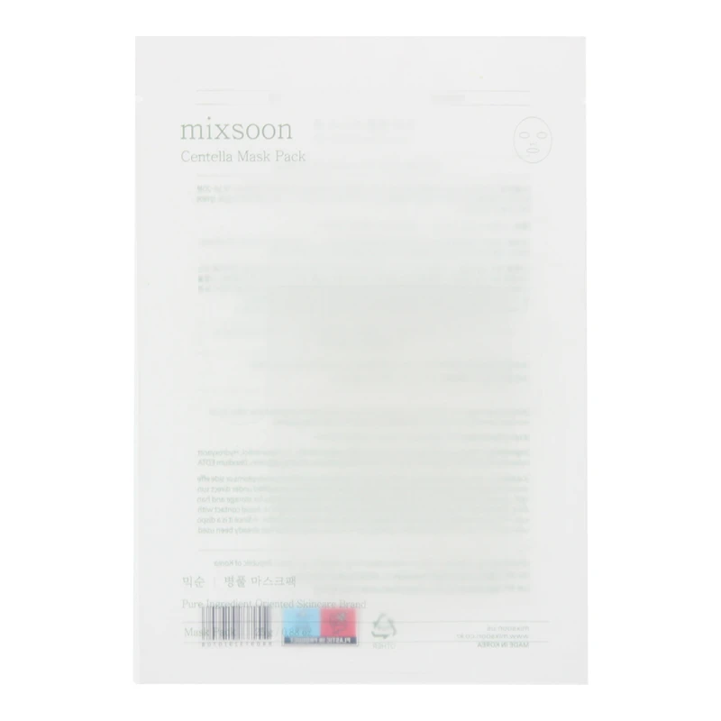 Image of Mixsoon Centella 1 Piece Sheet Mask 25g