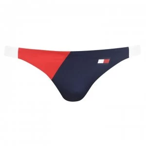 Image of Tommy Bodywear String Bikini Bottoms - Red 682