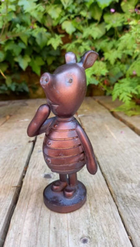 Image of Inspirational Gifting Piglet Garden Sculpture Ornament Decor Statue