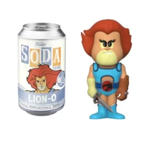 Image of Thundercats Lion-O Vinyl Soda Figure in Collector Can