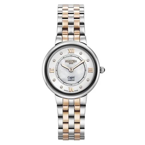 Image of Roamer 859845 49 29 50 Capri Diamond Bracelet Watch - W60234