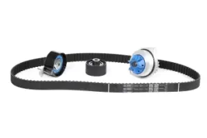 Image of SKF Water Pump + Timing Belt Kit VKMC 03256 PEUGEOT,CITROEN,206 Schragheck (2A/C),206 CC (2D),207 (WA_, WC_),307 CC (3B),307 SW (3H)