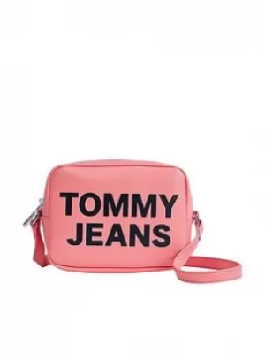 Image of Tommy Jeans Tjw Essential Pu Camera Bag, Pink, Women
