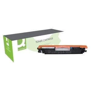 Image of Q-Connect HP 126A Cyan LaserJet Toner Ink Cartridge