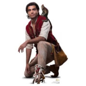 Image of Aladdin and Abu (Mena Massoud - Aladdin Live Action) Life Size Cut-Out