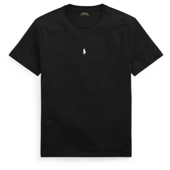 Image of Polo Ralph Lauren Centre Pp t Shirt - Black