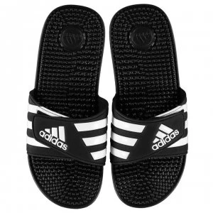 Image of adidas Adissage Sliders Mens - CBLACK/FTWWHT