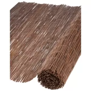 Image of Garden Screen Willow 1x3 m 10 mm Thick Nature Brown