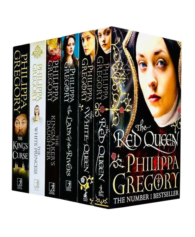 Image of The Cousins' War Complete Series 6 Book Set Philippa Gregory Historical Fiction Paperback Philippa Gregory Books