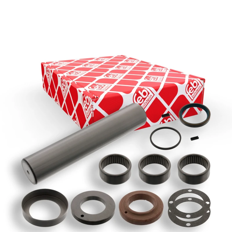 Image of FEBI BILSTEIN 19173 Repair Kit, stub axle pin Front Axle Left, OE Turbo NEW Repair Kit,stub axle pin (652)
