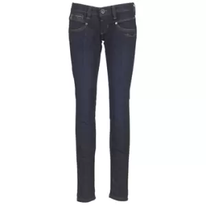 Image of Freeman T.Porter ALEXA STRETCH womens Skinny Jeans in Blue - Sizes US 26 / 32,US 27 / 32,US 28 / 32,US 29 / 32,US 28 / 34,US 29 / 34,US 25 / 32,US 30