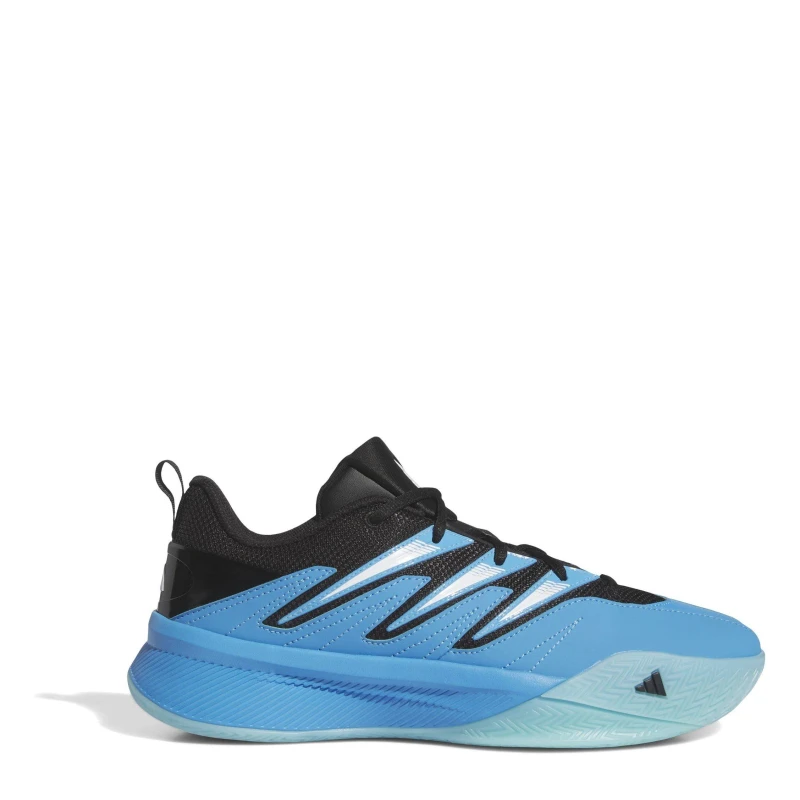 Image of adidas Mens Dame Certified Basketball Trainers Pulse Blue male 19 (55.7)