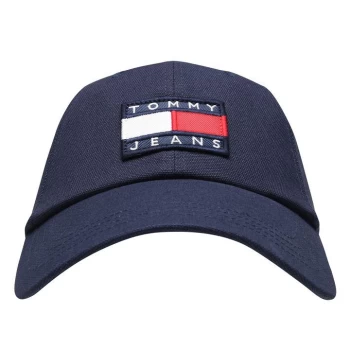 Image of Tommy Jeans Tommy Badge Cap Mens - Black Iris