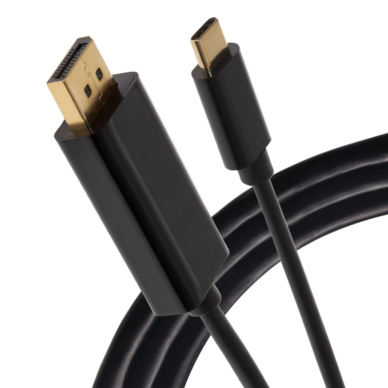 Image of Maplin USB-C to DisplayPort Cable V3.1 4K@60Hz Ultra HD 1.8m