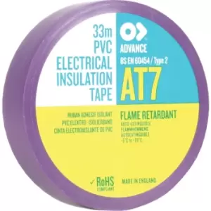 Image of AT7 Purple PVC Insulation Tape - 19MM X 33M