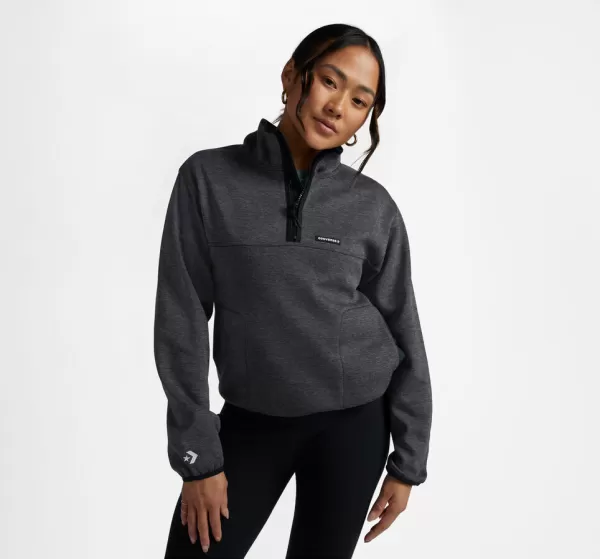 Image of Popover Half-Zip Top